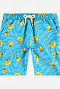 Bermuda Menino em Nylon com Elastano Capivara Spring Sky