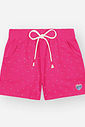 Shorts Infantil em Moletinho – Short Menina Verão Colorido com Cordão ROSA CRUSH