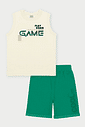 Conjunto Infantil Menino Game Natural Abrange