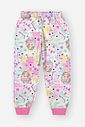 Conjunto Bebê Menina Jaqueta E Calça Total Print Rosa Mundo Cinti