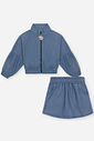 Conjunto Menina Ursa BEAUTY EVERYDAY Jeans Mundo Cinti