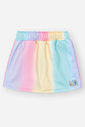 Conjunto Infantil Menina Blusa Magic E Short-Saia Lilás Mundo Cinti