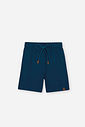 Conjunto Infantil Menino Polo Marte e Bermuda em Linho com Elastano