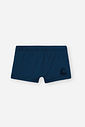 Sunga Infantil Boxer Cós com Cadarço UV Marinho