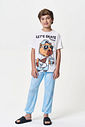 Pijama Menino Capivara Skater Sereno