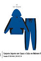 Conjunto Felpado Infantil Menino Olympian Speed Kippos