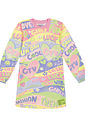 Vestido Total Print Rosa CTV