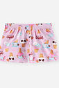 Conjunto Infantil Boxy e Short Molecotton de Sorvetes