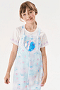 CONJ BLUSA E SALOPETE NATURAL/AZ LITORAL