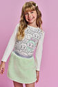Conjunto Infantil Menina Monstrinhos Mundo Cinti