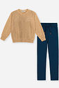Conjunto em Tricot Infantil Menino Texture Divertto