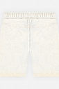 Bermuda Menino em Moletom Off White