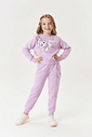 Conjunto Infantil Menina Blusão Hello E Calça Lilás Mundo Cinti Conjunto Infantil Menina Blusão Hello E Calça Lilás Mundo Cinti