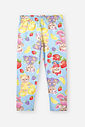 Calça Legging Bebê Menina Ursinhas de Frutas