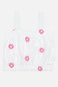 CONJ BLUSA E SHORTS BRANCO/BRANCO