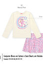 Conjunto Menina em Paetê Princesa Cinti Mundo Cinti