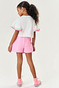 CONJ BLUSA E SHORTS/SAIA NATURAL/LJ NEON LIGH