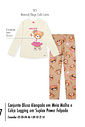 Conjunto Infantil Menina Ursa Enjoy Beli.me