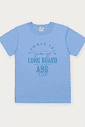 Conjunto Infantil Menino Long Board Azul Abrange