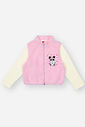 Conjunto Infantil Menina Blusa; Colete Pelo E Short Rosa Mundo Cinti