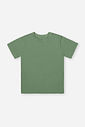 Camiseta Infantil Básica em Malha de Algodão Egípcio Cidreira