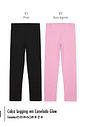 Legging Infantil Menina em Canelado Glow Mundo Cinti