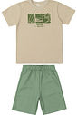 Conjunto Infantil Camiseta e Bermuda Surfing Verde Conjunto Infantil Camiseta e Bermuda Surfing Verde