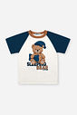 Pijama Infantil Ursinho Sleeping Bear em Malha Suede