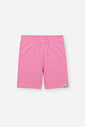 Bermuda Ciclista Infantil Básica em Cotton com Algodão – Ciclista Menina Verão com Elastano ROSA CONFETE
