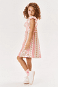 Vestido Infantil Menina Ursinho Bege Cinti