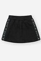 Conjunto Infantil Menina Tricot Preto CTV