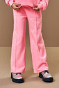 Calça Infantil Moletom Wide Leg Estilo Moderno e Conforto Premium