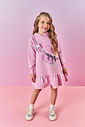 VESTIDO MANGA LONGA ROSA BARBIE