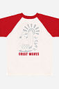 Conjunto Bebê Menino Camiseta Urso Surfista e Bermuda Jeans Médio