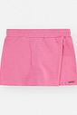 Conjunto Bebê Blusa Cute Bear e Short-Saia Rosa