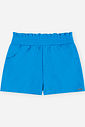 Conjunto Infantil Menina Cropped Recorte Coração e Short com Strass