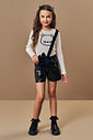 Conjunto Infantil Menina com Bolsa Cute Cat Beli.me