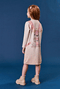 Vestido Total Print Natural Abrange