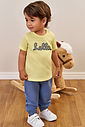 Camiseta Bebê Menino Hello Bordado Lemon