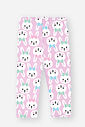 Legging Bebê Menina Térmica Coelhinho Lilás Mundo Cinti