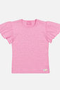 Blusa Infantil Menina Com Strass Rosa Mundo Cinti Blusa Infantil Menina Com Strass Rosa Mundo Cinti