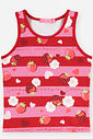 Conjunto Infantil Menina Regata de Morangos e Short Clochard