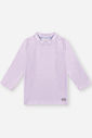 Blusa Manga Longa Bebê Menina em Malha UV Bruma