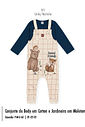 Conjunto Bebê Menino Quadriculado Forest Divertto