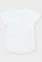 CONJ BLUSA E CAPRI BRANCO/LJ NECTARINE
