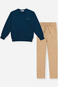 Conjunto em Tricot Infantil Menino Texture Divertto