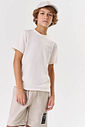Camiseta Infantil Menino Oasis Breeze Off White CTV