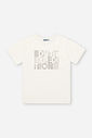 Conjunto Infantil Menino Camiseta Expedition e Bermuda com Elastano Musgo