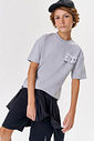 Camiseta Infantil Menino The Ctv Brand Only Mescla CTV