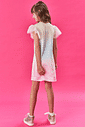 Vestido Infantil Menina Unicórnio Azul Cinti